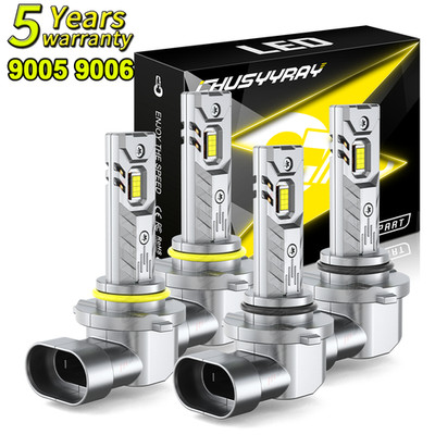 4x 9005 9006 Combo LED Headlight High Low Beam Bulbs 6000K Cool White