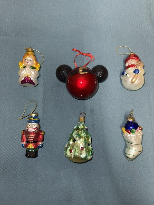 Lot Of Glass ￼ Christmas Ornaments Gorgeous – High-Quality See Description