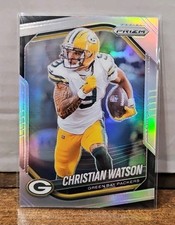 2025 Panini Prizm - Christian Watson #153 Silver Prizm