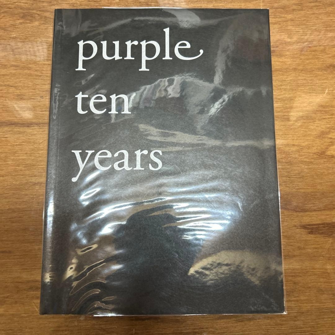 English Book Purple Ten Years by Helmut Lang | eBay