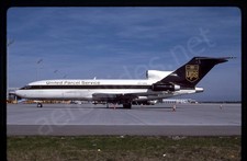 UPS Boeing 727-100F OY-UPS 01 de abril Kodachrome Slide/Dia C23