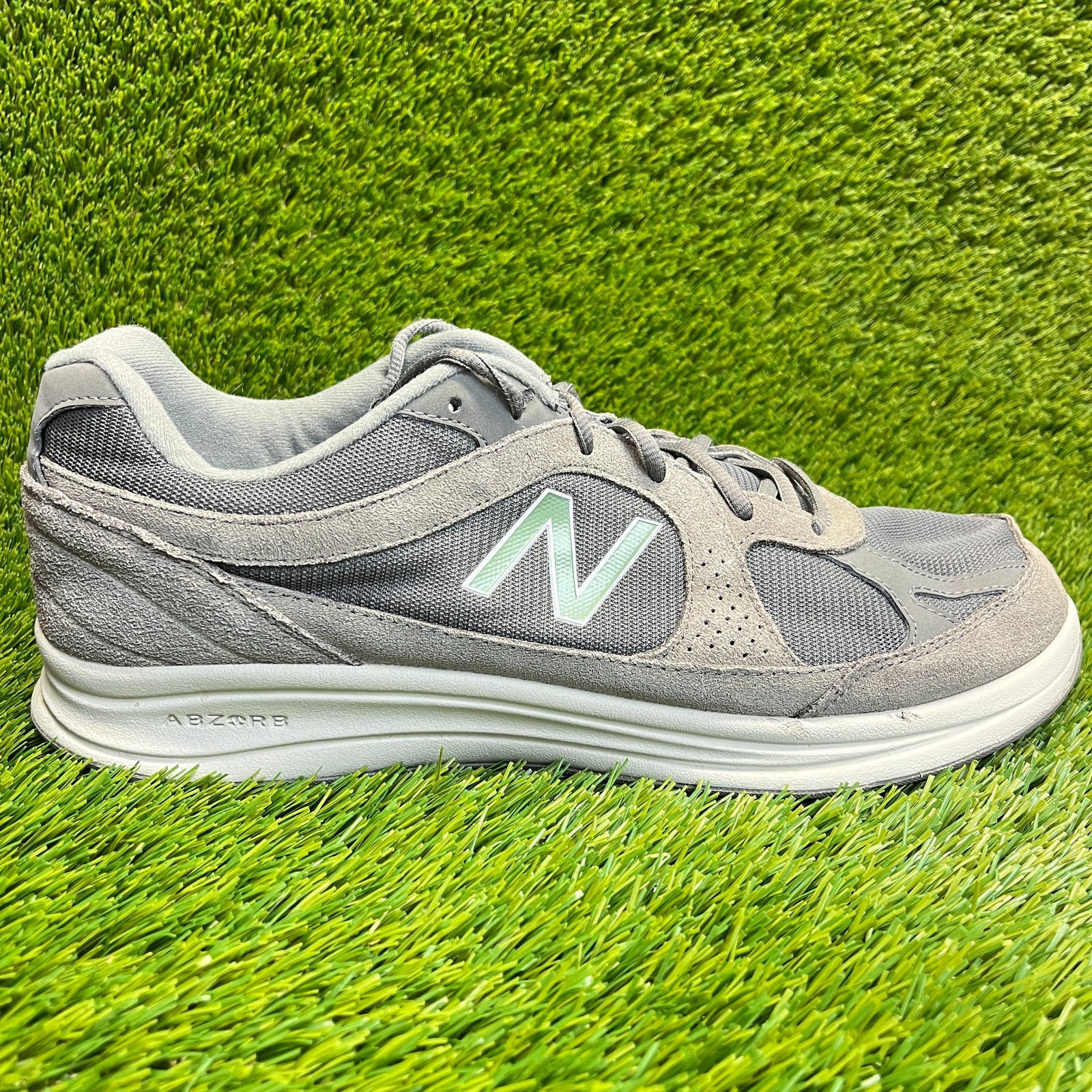 SAOLA Scarpe sneakers New Balance 877 V1 uomo taglia 14 grigie corsa atletica passeggio