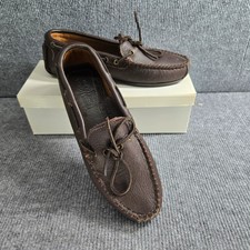 Minnetonka Chocolate Moose Women's Size 8 Loafers Driving Moccasin