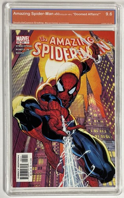 #ad The Amazing Spider Man 50 J. Scott Campbell Variant Graded 9.6 🤓 $74.99