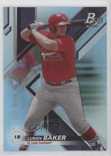 2019 Bowman Platinum Wal-Mart Top Prospects Sky Blue Foil Luken Baker 02yu
