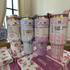 Fashion 40oz 6 colour Large capacity Ice Cup Car Cup Straw cup gift set NEW