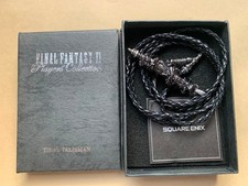 Final Fantasy XI Tidal Talisman Necklace Metal Silver Plated Pendant New