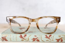 Foremost optical eyeglass 1960s USA vintage multicolor new old stock large 47-22