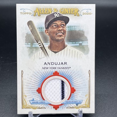 Miguel Andujar 2020 Topps Allen & Ginter Full-Size Relics B #FSRB-MA MEM