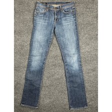 Citizens of Humanity Elson Stretch High Rise Straight Leg Blue Jeans Size 28