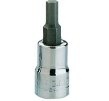 Wright Tool 23205 - 3/8Inch Drive Hex Bit Metric Socket w/Standard Hex Bit - 5mm