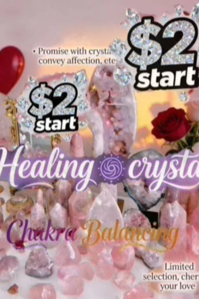 DENA  🔥CRAZY $2 AUCTION 🎉 FREE shipping CRYSTAL live show !!!