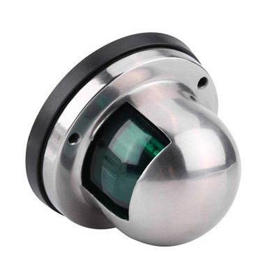 Marine Boat 12V Stainless Steel Red&&Green LED Navigation Signal Light La SET