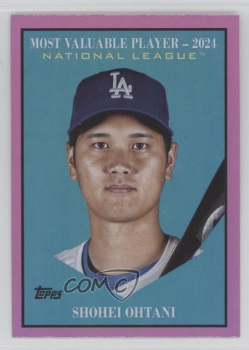2025 Topps Update Most Valuable Pink Foil Shohei Ohtani #MV-2 1j0t