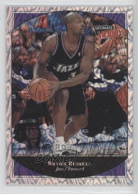 1999-00 Upper Deck Ultimate Victory Collection 89/100 Bryon Russell #84 d5c
