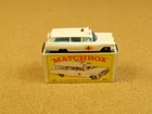OLD VINTAGE LESNEY MATCHBOX # 54 S&S CADILLAC AMBULANCE ORIGINAL BOX