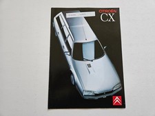 CITROEN CX ESTATE SAFARI FAMILIALE SALES BROCHURE 1989