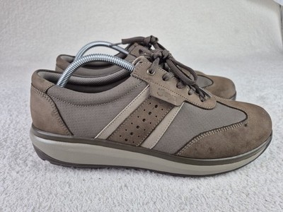 Joya David Brown Nubuck Leather Brown Ortholite Comfort Walking Shoes Men s 10