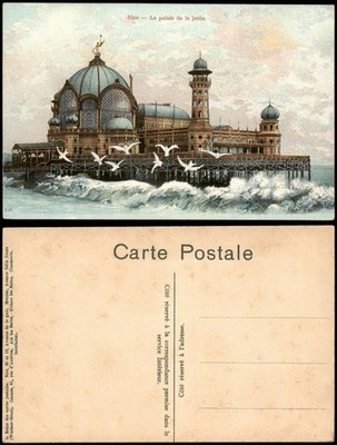 CPA Nice Nice Building View Le palais de la jetée 1910