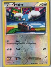 Swablu 104/124 Uncommon Dragons Exalted Pokemon Reverse Holo Moderately Played on eBay