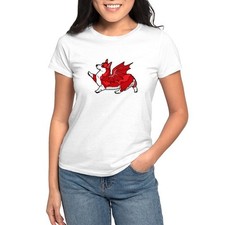 CafePress Red Corgon Plain Women's Value T Shirt Women's T-Shirt 926776305