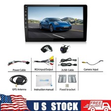 Double 2 Din Car Radio Android GPS WIFI BT Carplay For 1997 1998-2004 Ford F150