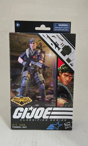 GI Joe Classified Tunnel Rat – Night Force Ver. – Sealed – Ships Immediately