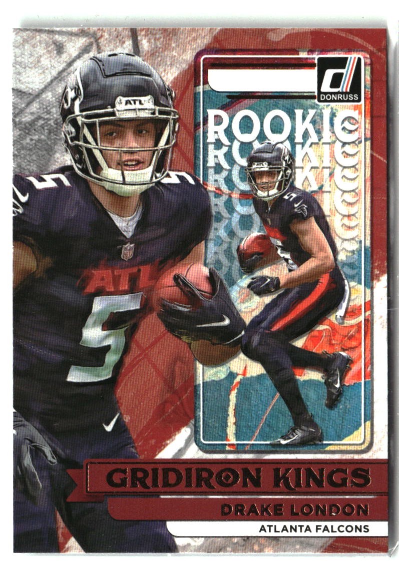 2022 Donruss #RGK-6 Drake London Rookie Gridiron Kings