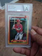 1990 Topps - Future Star Todd Zeile #162