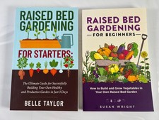 Lot of 2 Books - Raised Bed Gardening for Beginners and Starters