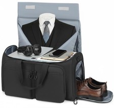 Convertible Garment Duffle Bags for Travel, Garment Bag with Shoe  Laptop Co...