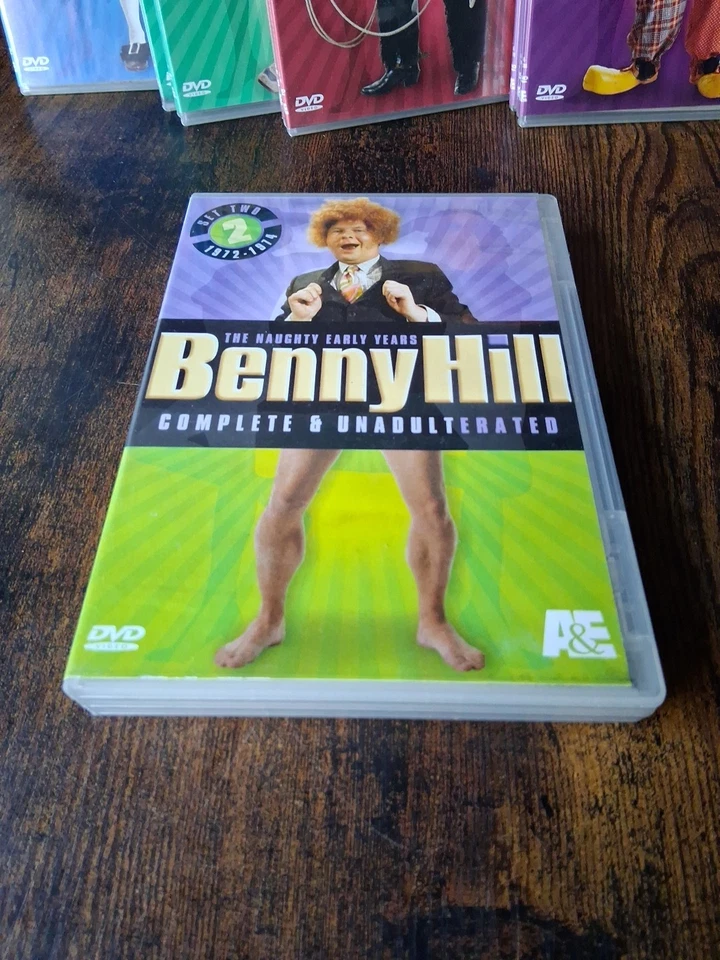 Used Benny Hill Complete & Unadulterated Set 1-5 DVD Movies  - Image 4 of 4