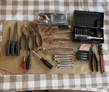 Large Lot Of Vintage Craftsman Tools - Wrenches Pliers Screwdrivers....