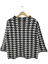 FORESTA BELLA Strickpullover Damen Pullover Gr. DE 36 hellgrau Casual-Look