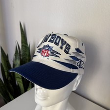 Vintage 90s Dallas Cowboys Logo Athletic Diamond Cut Football Hat Cap Snapback