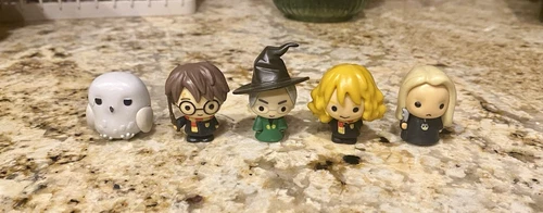Lot of 5 Harry Potter Pencil Toppers Figures + 1 Ornament