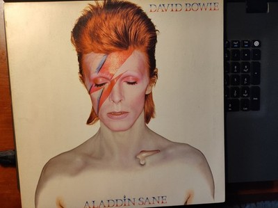 David Bowie - Aladdin Sane - LP - Texteinlage - Italien 1973