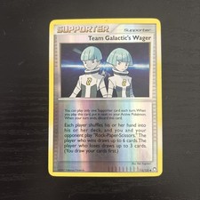 Team Galactic's Wager 115/123 PL Pokemon Cards Mysterious Treasures Reverse NM
