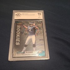 1999 Topps Finest Donovan McNabb Gem 10