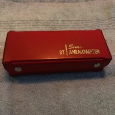 SIMS BT ANÉMOMÈTRE APPAREIL DE MESURE DU VENT DANS ÉTUI DE PROTECTION BOITE BEAUTÉ TRÈS RARE