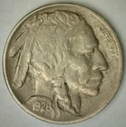 1926 Buffalo Nickel 5c Coin Extra Fine Philadelphia Mint Indian Head XF 5-Cents
