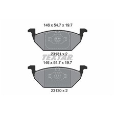 Satz Bremsbeläge Bremsklötze vorne für Skoda Citigo NF1 E-Citigo NE1 | 243520