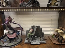 Little Nightmares Hunter Scene Resin Figure Mono Six Hunter Collectible