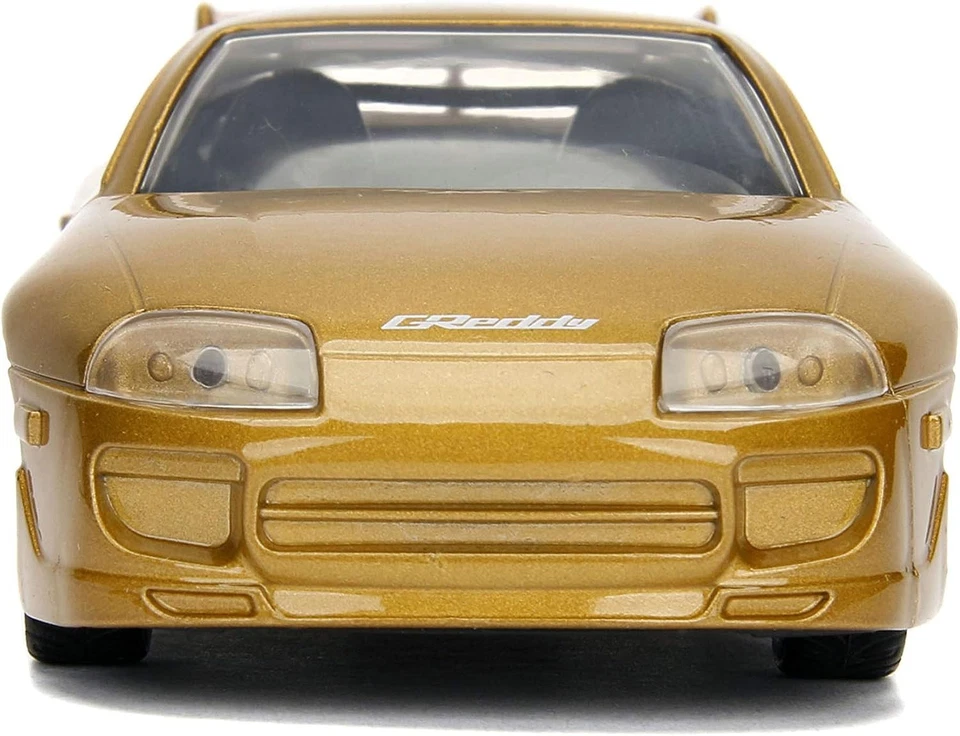 Fast Furious Modello Auto TOYOTA SUPRA GOLD 12cm 1/32 Jada Toys - Immagine 4 di 4
