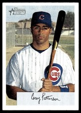 Corey Patterson 2002 Bowman Heritage #406 Cubs MLB READ FREE SHIP AutographDen