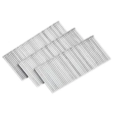 5000Pcs 18 Gauge Brad Nails, 1" Length Straight Finishing Nails Silver
