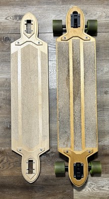 Longboard 42 x9  ABEC11 BIGZIG 75mm Wheels Maple Deck. Includes 2nd New Deck 