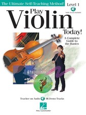Play Violin Today Level 1 Learn Beginner Music Lessons Guide Book Online Audio