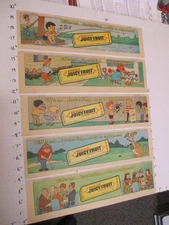 newspaper ad 1969 JUICY FRUIT (5) Wrigley's chewing gum fishing kangaroo golf