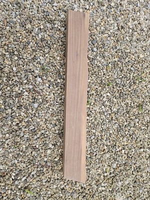 Amerikanischer Schwarznuss Bohle gehobelt rundum Hartholz Brett 565 x 70 x 40 mm PAR